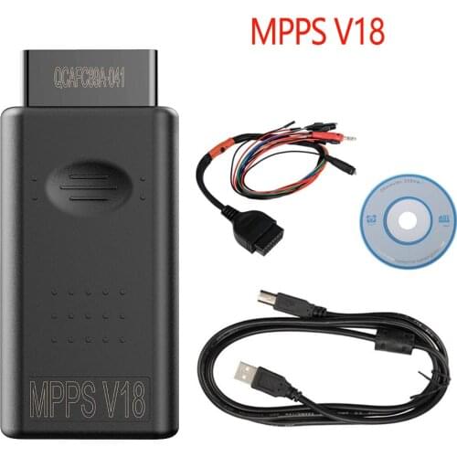 MPPS V18 MAIN TRICORE MULTIBOOT with Breakout Tricore Cable For EDC15 EDC16 EDC17 MPPS 16 Multi-Language