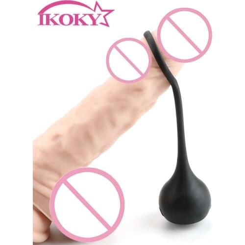 IKOKY Glans Penis Exercise Dumbbell Ball Lasting Enhance Training Balls Male Penis Exercise Penis Training Aid Ring Sex Toys
