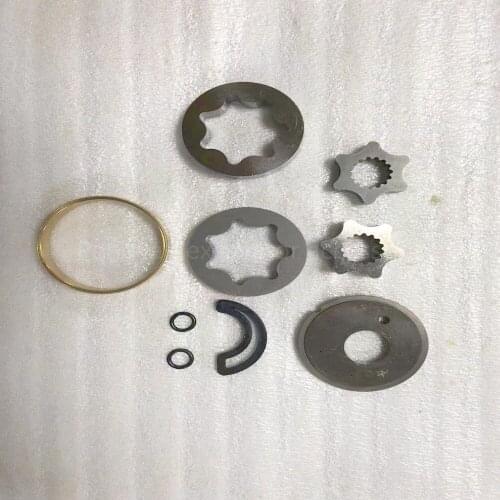 Free shipping SWE50/70 pilot pump KYB/PVD27E gear pump inner and outer rotors copper sleeve smiling face repair kit excavator