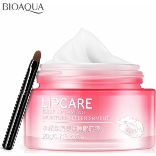 Strawberry Jelly Lip Sleeping Mask Moisturizing Remove Dead Skin Anti Chapped Dilute Lip Wrinkles Keep Lip Lasting Replenishment