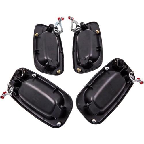 Front Rear Outside Exterior Door Handle For Chevrolet Silverado 1500 2004-2006 1 Set/4pcs