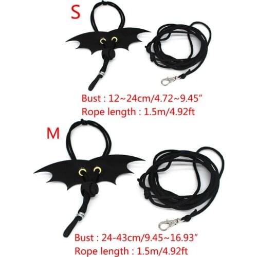 1 Set Pet Lguana Adjustable Wing Style Harness Climbing Rope Belt Small Lizard Reptile Animal Imitation Leather Traction Leash