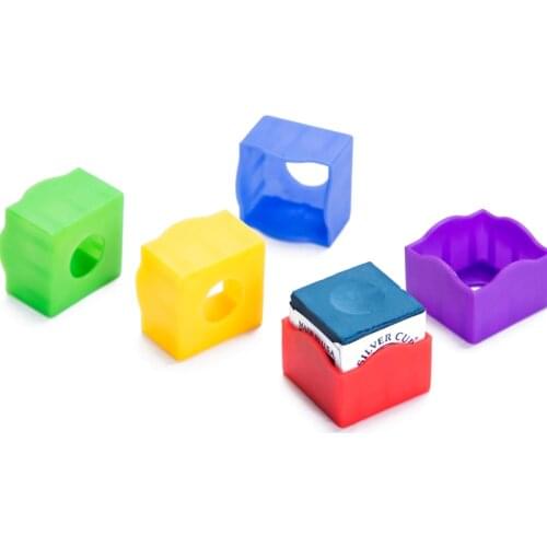 Rubber Open billiard chalk holder Multicolor billiard cue accessories Pool & Snooker