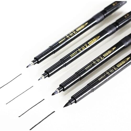 Brush Lettering Pens Markers for Writing Drawing Black Ink Pens Calligraphy Pen Hand Lettering Pens Art Marker