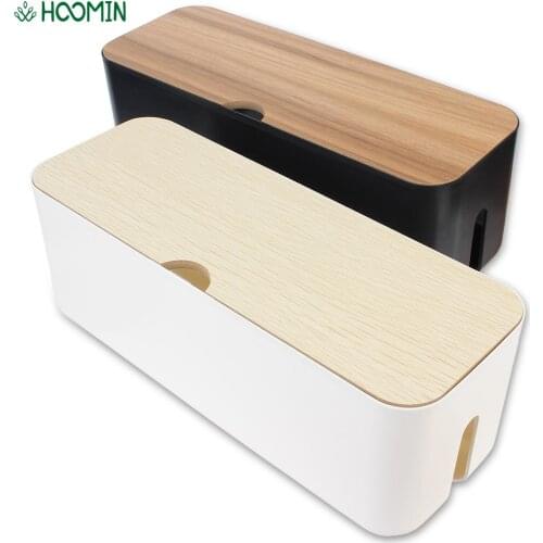 Power Strip Wire Case Anti Dust Charger Socket Organizer Charger Wire Management Cable Storage Box Network Line Storage Bin