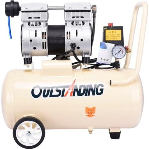 Air Pump Air Compressor Small High Pressure Mini Home Decoration Dental Woodworking 220V Silent Ottos Silent Air Balls