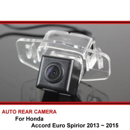 For Honda Accord Euro Spirior 2013 2014 2015 Car Reverse Backup Night Vision HD CCD Rearview Parking Rear View Camera