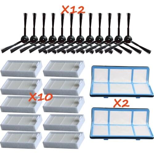 Primary side brush dust Filter Efficient Hepa Filter for ilife v5 v5s V3 V3s v5pro V50 V55 x5 v5s pro robot vacuum cleaner Parts