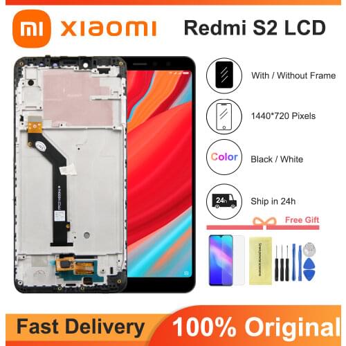 5.99 inch LCD display for Xiaomi Redmi S2 Touch screen Digitizer Assembly 1440*720 Frame with Free Tempered Glass and Tools