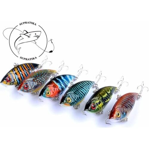 1Pcs Full Swimming Layer VIB Vibrate Fish Fishing Baits Lure 6.5cm/10.6g Wobblers Crankbait Artificial Hard Pesca Isca Swimbait
