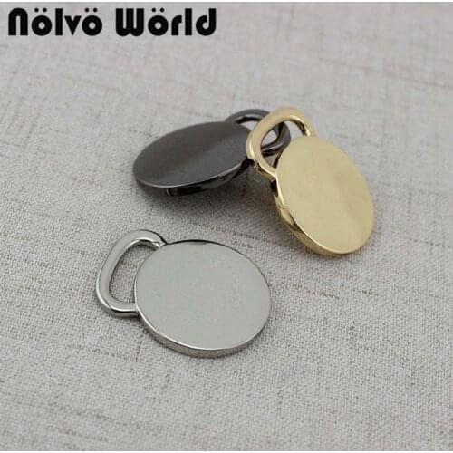 10-50pcs customize 3 colors Leather Bag Round Tags /Leather Luggage tags / Personalized baggage tag / Customized