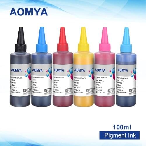 100ML x 9Bottle Universal Pigment Ink For Epson SureColor P600 P800 Stylus Pro 3800 3880 r3000 Printer 9Color Refill Pigment Ink