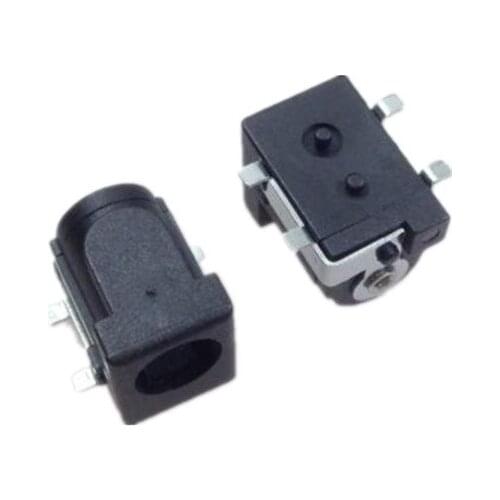 20PCS DC-005 DC005 DC050 DC power socket 5.5-2.1mm 4PINS SMD SMT TYPE COPPER FEET ROHS