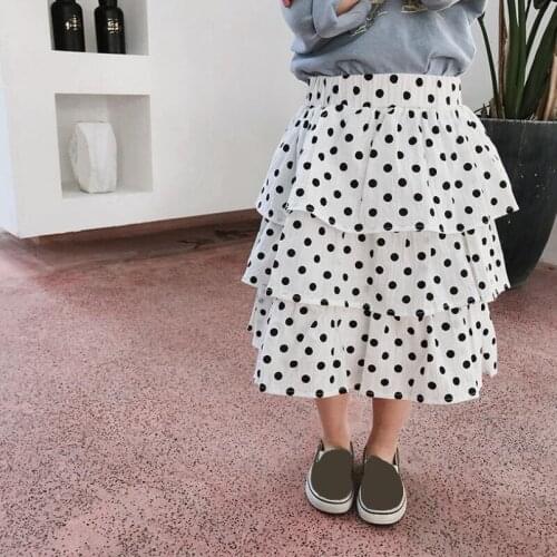 2019 Summer Spring Baby Toddler Girls Tutu Skirts Child Clothes Kids Ball Gown Cake Skirt Girl Princess Dot Skirt Tutus JW7370