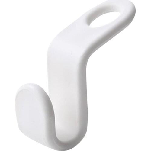 6/12pcs Mini Clothes Hanger Connector Cascading Hook Wardrobe Closet Organizer Hanging Hanger Connection Hook Space Saving