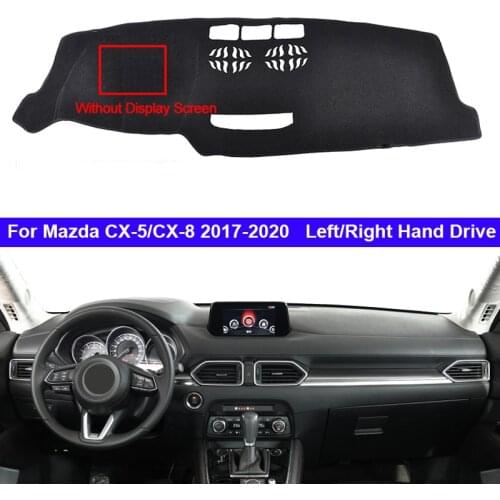 Car Inner Dashboard Cover For Mazda CX-5 CX-8 2017 2018 2019 2020 CX8 CX5 Auto Dash Mat Carpet Cape Sun shade Dashmat Pad