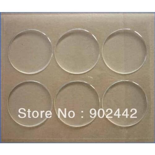 Free Shipping Wholesale 1000 pcs/Lot 50 mm Round Clear 3D Epoxy Dome Stickers For Decoration