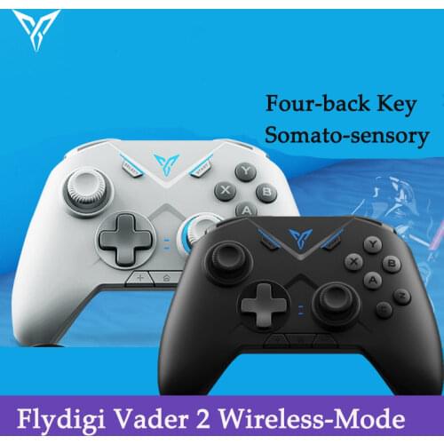 Youpin Flydigi Vader 2 Wireless Wired Game Controller, Configurable Multi-Platform Gamepad, Dual Vibration, 6-Axis Motion Sensin