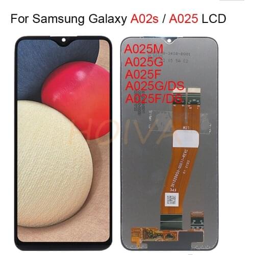 For Samsung Galaxy A02s A025 LCD Display Touch Screen Digitizer Assembly For Samsung Galaxy A02s A025F A025M/DS A025G/DS LCD