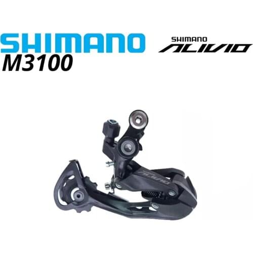 SHIMANO Alivio M3100 RD-M4000 27 Speed RD M4000 Mountain Bike Shadow 9-speed Rear Derailleur m3100 new model of m4000