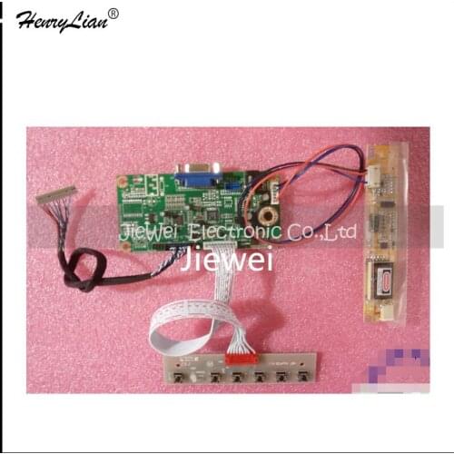 HENRYLIAN (Jiewei) Free Shipping LM.R25 VGA LVDS LCD Controller Board Adapter for 15.4 inch B154EW08 V.1 1280x800 Screen