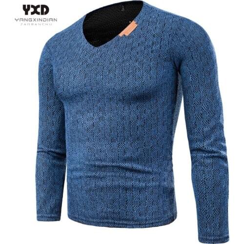 Plus size 6XL Men korean clothes Man Pullover Sweater Mans grid Slim Fit Knitted Jumper Sweater Sport Gym Joggers Tops Knitwear
