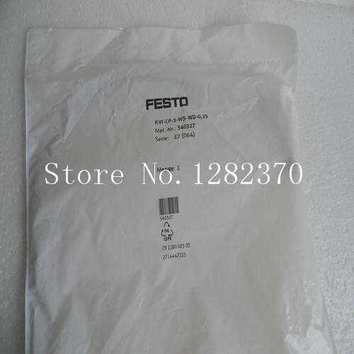 [SA] New original special sales FESTO plug KVI-CP-3-WS-WD-0,25 spot 540327 --5pcs/lot