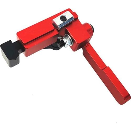 Type 75 Woodworking T Slot Miter Track Stop Locator Sliding Brackets Woodworking Rail Retainer Chute Backing Connector