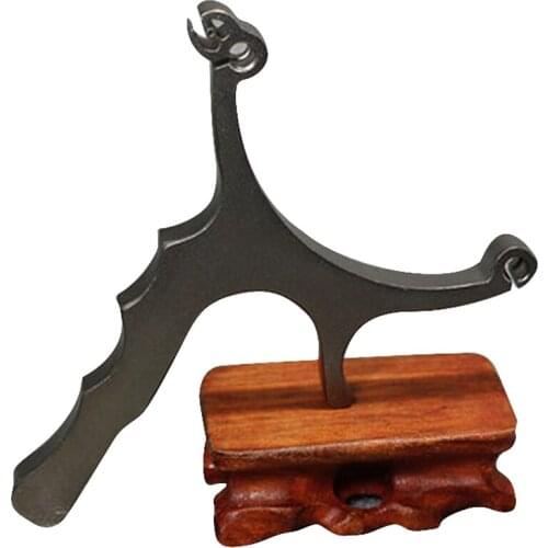 Comfortable Grip Slingshot Set With Rubber Bands Professional Version With Left And Right Hand Crooked Handles