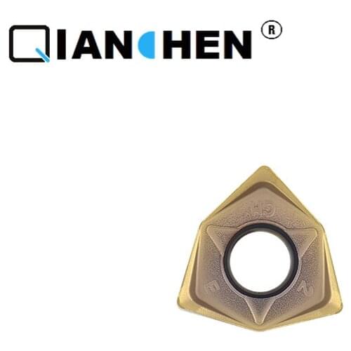 High-quality CNC carbide double-sided fast feed WNMU080608-GM stainless steel milling cutters with large cutting depth 10PCS