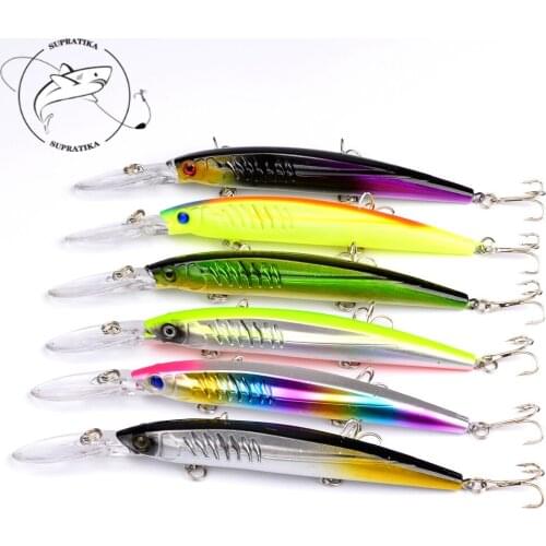 1Pcs 15.2cm/12.5g Deep Sea fishing Japan Hard Bait Laser Minnow Lure Lifelike Artificial Laser Isca Tackle Wobbler