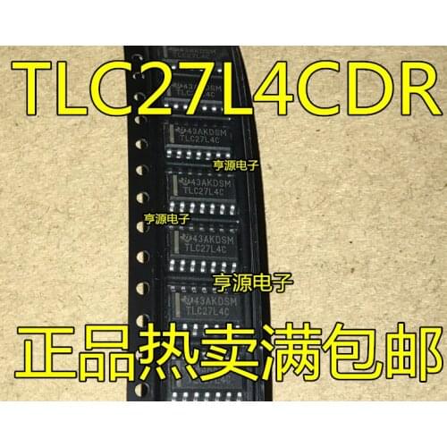 10pieces TLC27L4CDR TLC27L4C SOP14