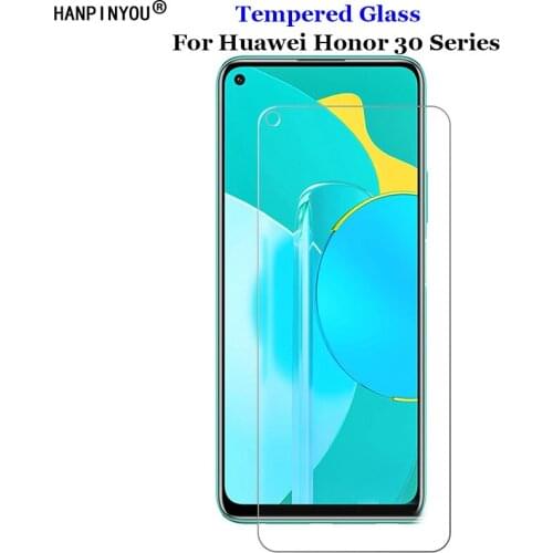 For Huawei Honor 30S 30i Tempered Glass 9H 2.5D Premium Screen Protector Film For Huawei Honor 30 / Lite