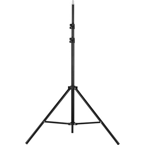 Photography 2m/6.6ft Camera Tripod Light Stand Height Adjustable with Universal 1/4 Interface for Studio LED Ring Light Camera