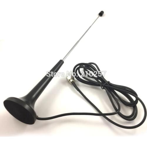 China Warehouse to Ukraine 10pcs 16dbi 17dbi 48-860Mhz F Male Connector Telescopic Digital Freeview DVB-T TV HDTV Antenna