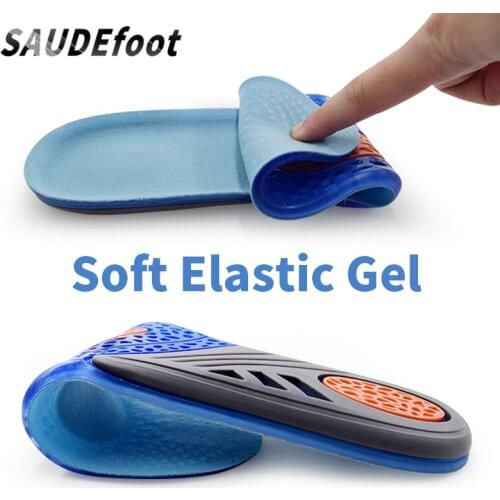Running summer Insoles Orthopedic Heel-Deep shock absorption Arch-Reinforces arch support Triple Sport shoes Pads