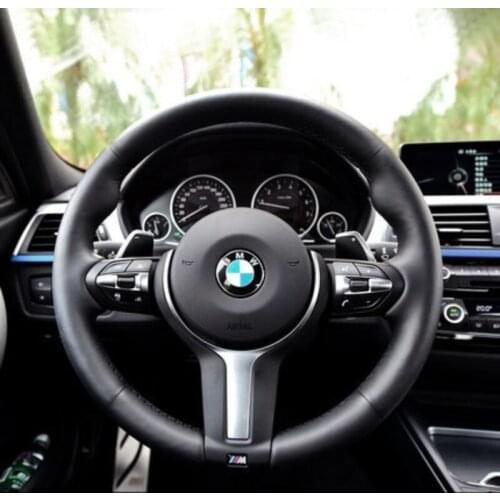 BMW new x3 series x5 series X1 series X2X6X47 series gt320li special suede hand-sewn steering wheel cover