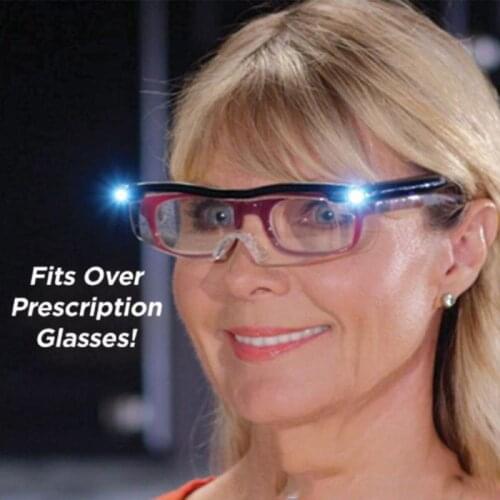 LED Light Glasses Presbyopia Magnifier LED Glasses Luminous Night Vision Glasses Portable Lighting Glasses Eco-Friendly