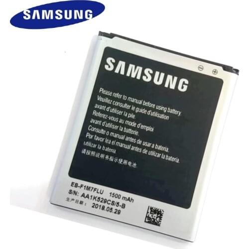 Original Samsung Battery For Samsung Galaxy S3 Mini i8160 i8190 i8200 EB-F1M7FLU Without NFC 3 Pin 1500mAh Replacement Battery