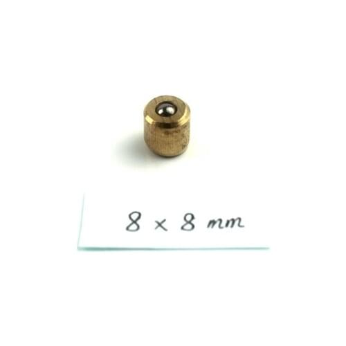 20PCS 8x8mm Press fit ball oiler Brass Push Button oiler for Gas Engine Motor Oil Grease oil cup