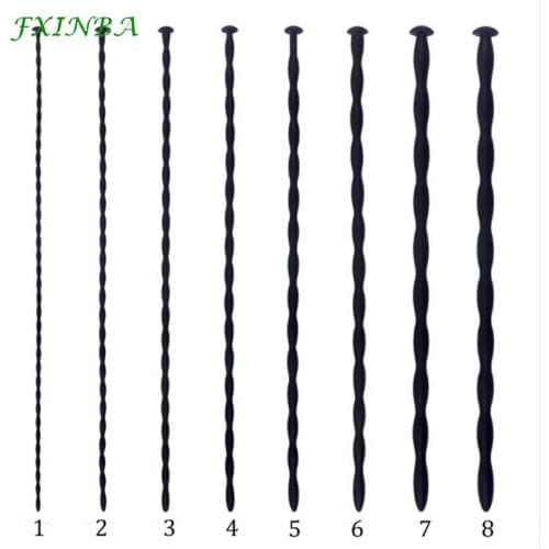 FXINBA 4Pcs/Set Silicone Urethrale Dilatator Male Penis Plug Inserts Sound Urethral Plug Dilator Catheter Adult Sex Toy for Men
