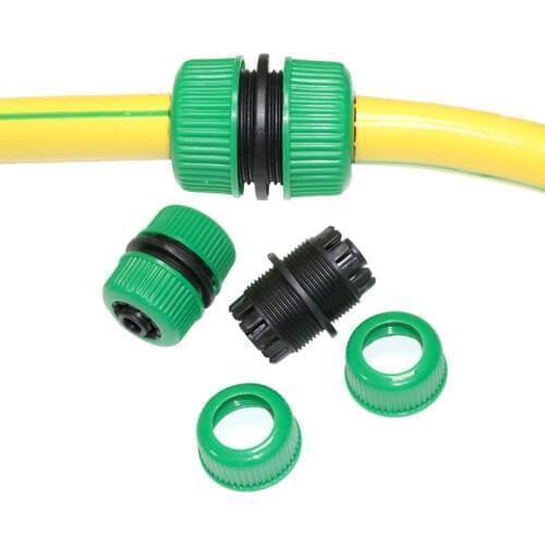2 Pcs 1/2' Hose Connector Garden Tools Quick Connectors Repair Damaged Leaky Adapter Garden Water Irrigation Connector Joints
