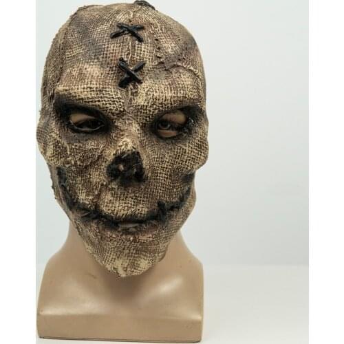 Horror Killer Skull Mask Cosplay Scary Skeleton Latex Masks Helmet Halloween Party Costume Props 06