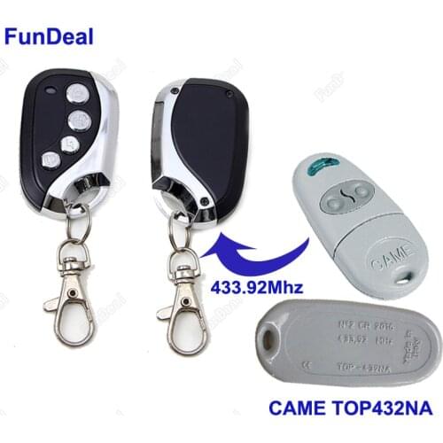 High Quality Copy CAME TOP432NA 433.92MHz Universal Remote Control Duplicator for 433 Mhz Car Garage Door Electronic Accessories