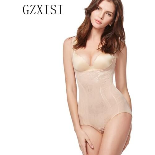 Womens Tummy Control Underbust Slimming Body Shaper Underwear Shapewear Bodysuits Tummy Control Waist Cincher Corset Bodysuit