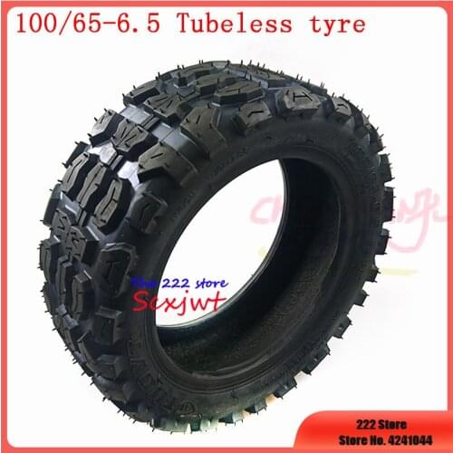 11 Inch Vacuum Tubeless Tire for Electric Scooter Dualtron Widen Off-Road Tire Pneumatic Tyre Tuovt 100/65-6.5