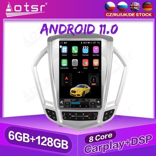 128G Android Car GPS Navigation For Cadillac SRX 2013+ Auto Stereo Multimedia Radio Video Player Carplay Tape Headunit DSP BT 4G