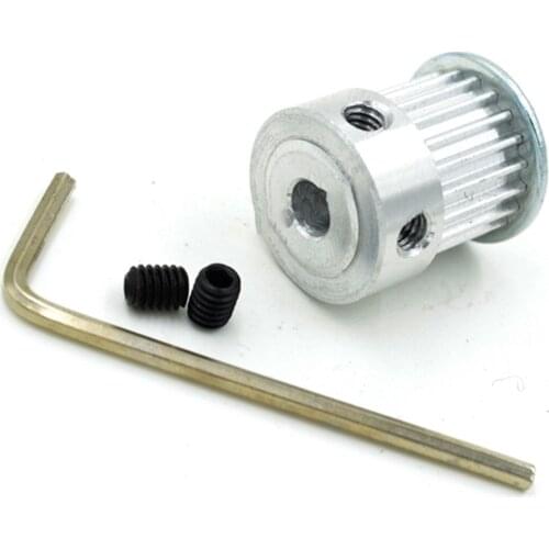 20 Teeth T2.5 Synchronous Pulley 20T, Bore 5mm 6mm 6.35mm 8mm, for Width 10mm T2.5 Timing Belt, 20Tooth 20Teeth 20T Pulley, 1pcs