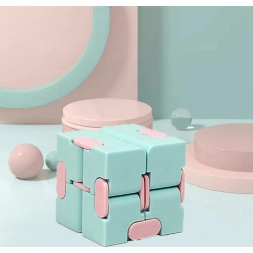 2021 Antistress Infinite Cube Infinity Cube Magic Cube Office Flip Cubic Puzzle Stress Reliever Autism Toys Relax Toy For Adults