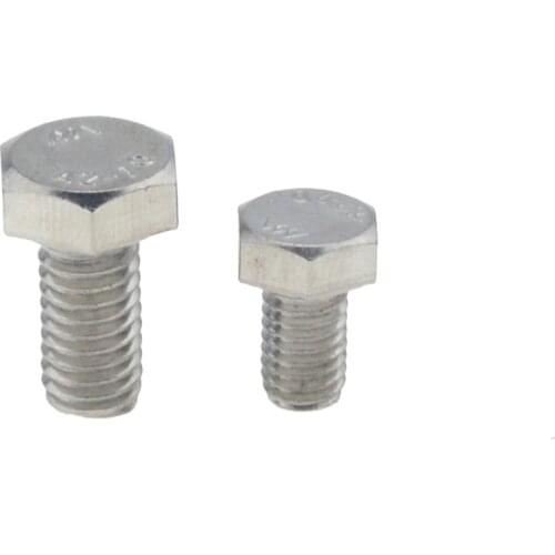 20pcs/lot M4 M4x30mm M5x20mm A2-70 304 Stainless Steel Metric Thread DIN933 External Outside Hex Hexagon Head Cap Screw Bolt